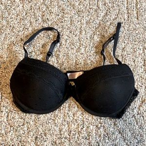 Candies Black Lace Bra 36C